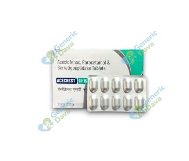 Acecrest SP15 Tablet joint pain and swelling relief tablet buy online Generic Dawa