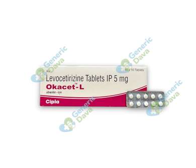 Okacet L Tablet cetirizine allergy relief tablet buy online at Generic Dawa