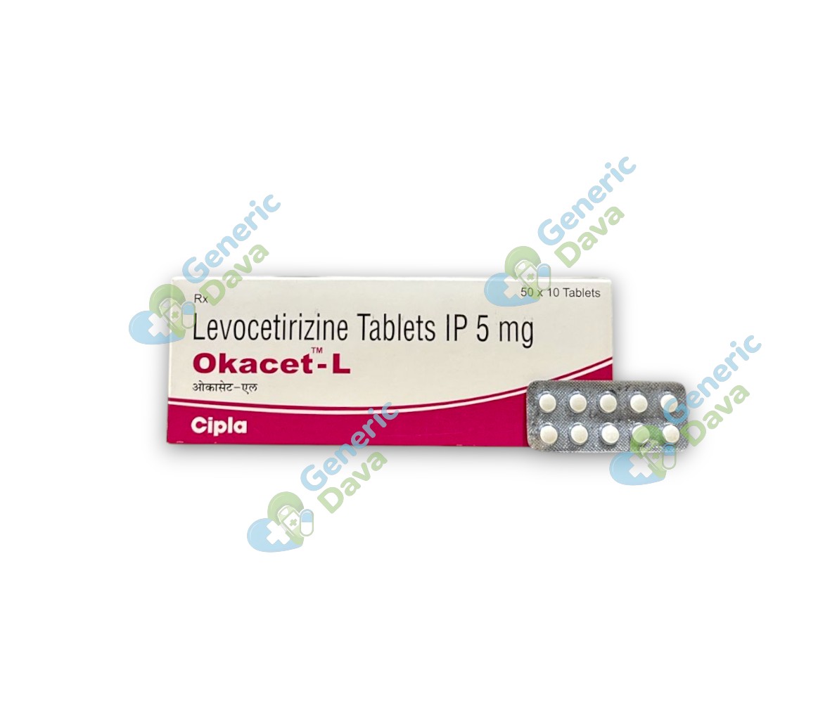 Okacet L Tablet cetirizine allergy relief tablet buy online at Generic Dawa