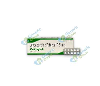 Cetcip L Tablet for allergic rhinitis sneezing and runny nose