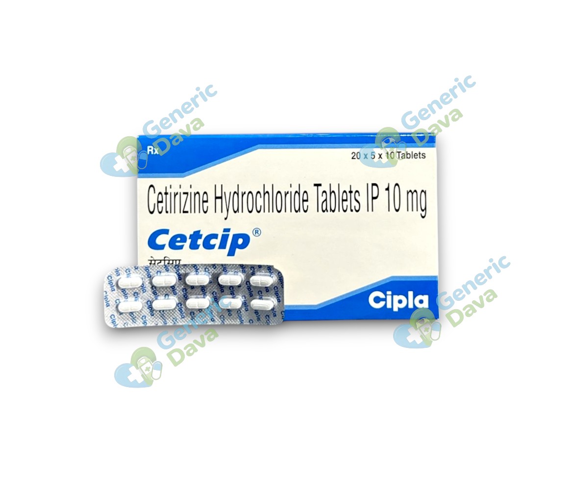 Cetcip Tablet antihistamine allergy medicine buy online at Generic Dawa